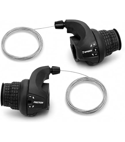 Amazon.com: Shimano SL-RV400 Revoshift Twist Shifter Set | Optical